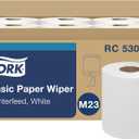 Tork Centerfeed Hand Towel White M23, One-at-a-time Dispensing, 6 x 530 Towels, RC530, 6 Count