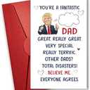 5 Pcs NewEleven Gifts For Dad, Dad Birthday Gift For Father From Daughter, Son, Kid, Wife - Birthday Card, Unique Gifts, Funny Present For Dads, Humorous Greeting Card