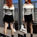 Avidlove Lace Mini Skirts for Women Flowy Skirt Boho Layered Asymmetrical Short Skirt (Black, XL)