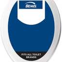 BEMIS 170 000 Toilet Seat, ELONGATED, Plastic, White