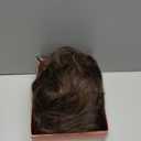 BUPPLER Wig 18 Inch Medium Length Wigs for Women Middle Part Synthetic Hair Wavy Wig with Upgraded Strands, Natural Hair Wigs for Daily Party/Halloween Use 18Inch,Dark Brown Highlight