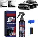 Multi-Functional Coating Renewal Agent Spray, 3-in-1 Ceramic Car Coating Spray, Cars Polish Sprays for All Vehicles (120ml)