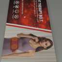 Red Light Therapy Belt, 3 in 1 LED Bead Infrared Light Therapy for Body, Wearable Wrap with Timer for Back Shoulder Waist 660nm Red Light-Therapy & 850nm Infrared Light Device Home Use (Corded)