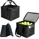 Tennis Ball Bag with Sturdy Bottom, tennis ball,Pickleball, Baseball, Lacrosse & Table Tennis, Teaching, Ball Picking & Organizing (Holds 150 Tennis Balls or 100 Pickleballs)