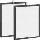 TL2867 Replacement HEPA Filter Compatible with MOOKA TL2867 Air Cleaner Purifier, 2 Packs