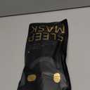 MABAO Sleep Mask for Side Sleeper, Eye Mask for Sleeping Women Men, 3D Contoured Cup No Eye Pressure 100% Light Blocking Sleeping Mask with Adjustable Strap Night Blindfold Flight, Travel, Nap, Black