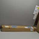 Muzilife 45.3" Large Floating Wall Ledge Shelves with Lip - Set of 2 Rustic Wood Floating Shelves - Honey Brown Wall Mounted Picture Ledge for Office, Bathroom, Bedroom, Living Room, Kitchen