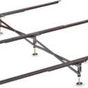 Glideaway X-Support Bed Frame Support System, GS-3 XS Model - 3 Cross Rails and 3 Legs - Strong Center Support Base for Full, Queen and King Mattress, Box Springs, and Bed Foundations