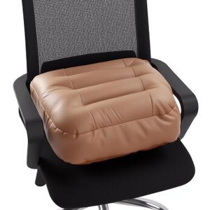 6 inch Extra Thick Seat Cushion, Technology Leather Chair Cushions for Office, Adult Booster Seat with Waterproof and Breathable, Suit for Car Seat, Desk Chair, 18 x 16 x 6 inch, Brown