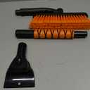 33" Extendable Snow Brush and Ice Scraper for Car Windshield, 2-in-1 Car Snow Brush & Ice Scraper with 360 Pivoting Brush Head and Comfortable Foam Grip for SUV Trucks Sedans, Orange