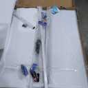 H-Qprobd 60"x48" Mobile Whiteboard Double-Sided Magnetic Dry Erase Board on Wheels - Comercial Rolling White Boards with Sturdy Stand for Home, Office & School