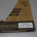 OEM Quality Windshield Wiper Blades, 26 and 16 DSV Standard Car Wiper Blades With Universal U/J Hook Only, Automotive Replacement Wiper Blades for my Car, Water Repellency Wiper Blade, Pack of 2