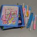 14 Pack Water Coloring Books,Water Doodle Book Toys,Reusable Water Painting Book for Toddlers,Educational Learning Kits Gifts,Best Birthday Gifts