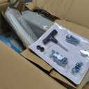 TRALT Office Chair - Ergonomic Desk Chair with Adjustable Lumbar Support, Mesh Computer Chair, Executive Chairs for Home Office Comfortable Lumbar Support (White), 20 inches (L) x 27.6 inches (W) x 49.2 inches (H)