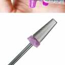 C & I 5 in 1 Nail Drill Bit, Cross & Slim Edition, Professional Nail Drills for Electric Manicure Drill Machine (Double Fine -XXF)