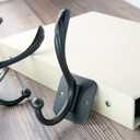 Heacy Duty Coat Hat Hooks,Wall Mount Hanger, 4 Pack