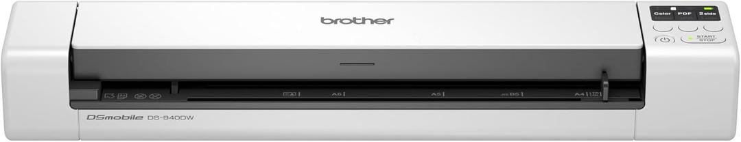 Brother DS-940DW Duplex and Wireless Compact Mobile Document Scanner