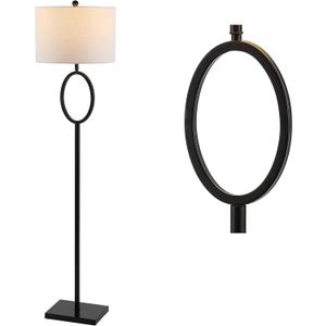 JONATHAN Y JYL1089B April 61" Metal Modern Contemporary LED Floor Lamp, Glam, Traditional, Office, Living Room, Family Room, Dining, Bedroom, Foyer, Oil Rubbed Bronze