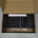 Cisily Sponge Holder for Kitchen Sink, Sink Caddy Organizer with High Brush Holder, Kitchen Countertop Organizers and Storage Essentials, Rustproof 304 Stainless Steel (Black with Towel Rack, 9.25)