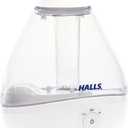 Crane x HALLS Droplet Ultrasonic Small Air Humidifiers for Bedroom and Office, 0.5 Gallon Cool Mist Humidifier for Plants and Home, Humidifier Filters Optional