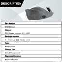 SecosAutoparts Front Fender Liner Driver Left Side Compatible with Dodge Durango 2011-2020 Replace# 57010369AJ
