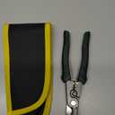 Heavy Duty Industrial Scissors 8.5'', Utility Sharp Aviation Tin Snips, Finely Serrated CR-V Blades with Safety Lock, for Cutting Wires, Cardboard, Plastic, Carpet, Metal Sheet