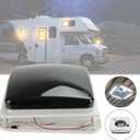 11" RV Caravan Roof Vent 3-Speed Motor RV Fan 12V Skylight with LED Light