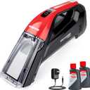 Shop-Vac Spot Cleaner for Carpet and Upholstery, Portable Cordless Carpet Cleaner, with 2 Bottle of 8 oz Spot & Stain Formula, Red