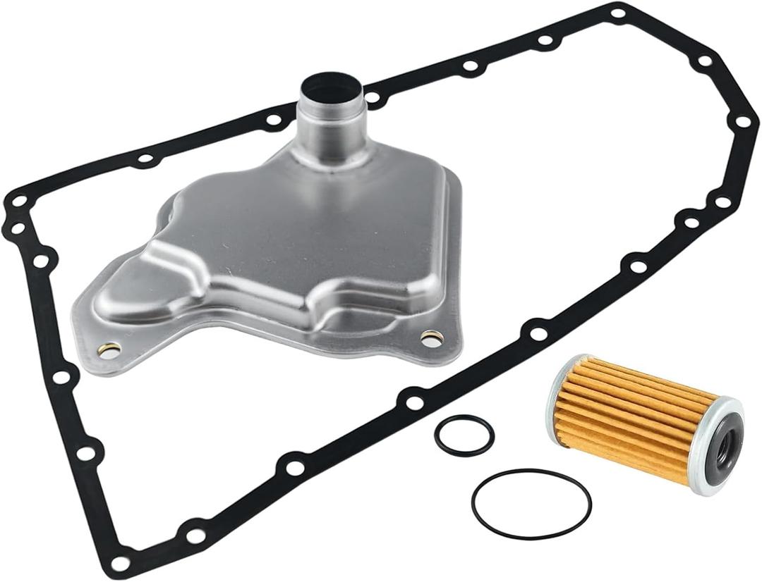 RE0F10D CVT Transmission Filter Oil Pan Gasket Kit 31728-28X0A Compatible with Nissan Altima NV200 Rogue Qashqai QX50 2.0L 2.5L