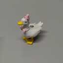 Mumufy Silly Goose Cake Candle Holders with Birthday Candle One Birthday Party Supplies Mini Cute Cake Topper Stand Candlestick for Kids Baby Shower Party Celebration, 3.15 Inch(Goose,Pink)