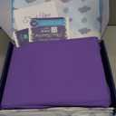 Cooling Sheets - BreezeWeave 4 PC Full Size Cooling Bed Sheets for Hot Sleepers & Deep, Cool Rest - Cloud Soft, Silky Smooth, 16 in Deep Pocket, Ultra Durable (Regal Purple)