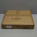 smusei Small Drink Table with Marble Base Round Side Table for Small Spaces Pedestal Side Table with Anti-Fall Guard for Living Room Bedroom Home Decor, White