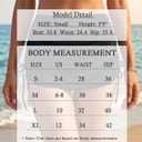 Leoparts Womens Mesh Swim Skirt High Waisted Tummy Control Swimsuit Bottoms Ruched Drawstring Bathing Suit Bottom (Black, XL)