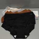 Tichati 6 Pack Womens Underwear High Waisted Seamless Full Coverage Briefs No Show Ladies Panties (Regular & Plus Size) Size 2XL