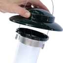 Squirrel Buster Evolution Truly Squirrel-Proof Bird Feeder, Double Cardinal Ring, 1.9-Pound Seed Capacity, Green