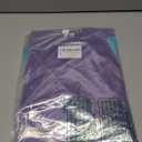 Merchandise Bags 200 Teal & Purple 9"x12" Bags 1.5Mil Thick Glossy With Handles