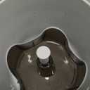 5 inch Orchid Pots with Holes for Repotting with Excellent Airflow, Set of 1, Double Layer Plastic Imitate Ceramic Orchid Planter, Clear Orchid Pot Match Decorative Orchid Container