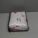 Duvet Cover Queen Size Red Love Heart on Side A, Pure Red on Side B, Comforter Cover Soft & Lightweight Microfiber Quilt Cover with Zipper Closure and 2 Pillowcases