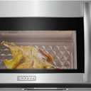 Empava Over the Range Microwave Oven with Screen Touch Control, 1000 Watts, 300 CFM Venting and Sensor Cooking in Stainless Steel, EMPV-30OTR01, Silver