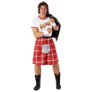 Morph Rowdy Roddy Piper Costume Men, Wwe Elite Roddy Piper Wwe Costume Adult Men, Wwe Wrestling Costumes For Adults L