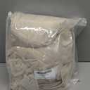 H.VERSAILTEX Velvet Stretch Recliner Couch Covers 4-Pieces Style Recliner Chair Covers Recliner Cover for Reclining Chair Slipcovers Feature Non Slip Form Fitted Thick Soft Washable, Ivory