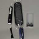 Oral-B Rechargeable Electric Toothbrush, iO3 Limited Deep Clean, 3 Cleaning Modes, Visual Pressure Sensor to Protect Gums, 2 Brush Heads, Travel Case, Black 