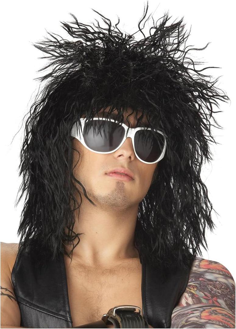 California Costumes Rocking Dude Wig (Black)