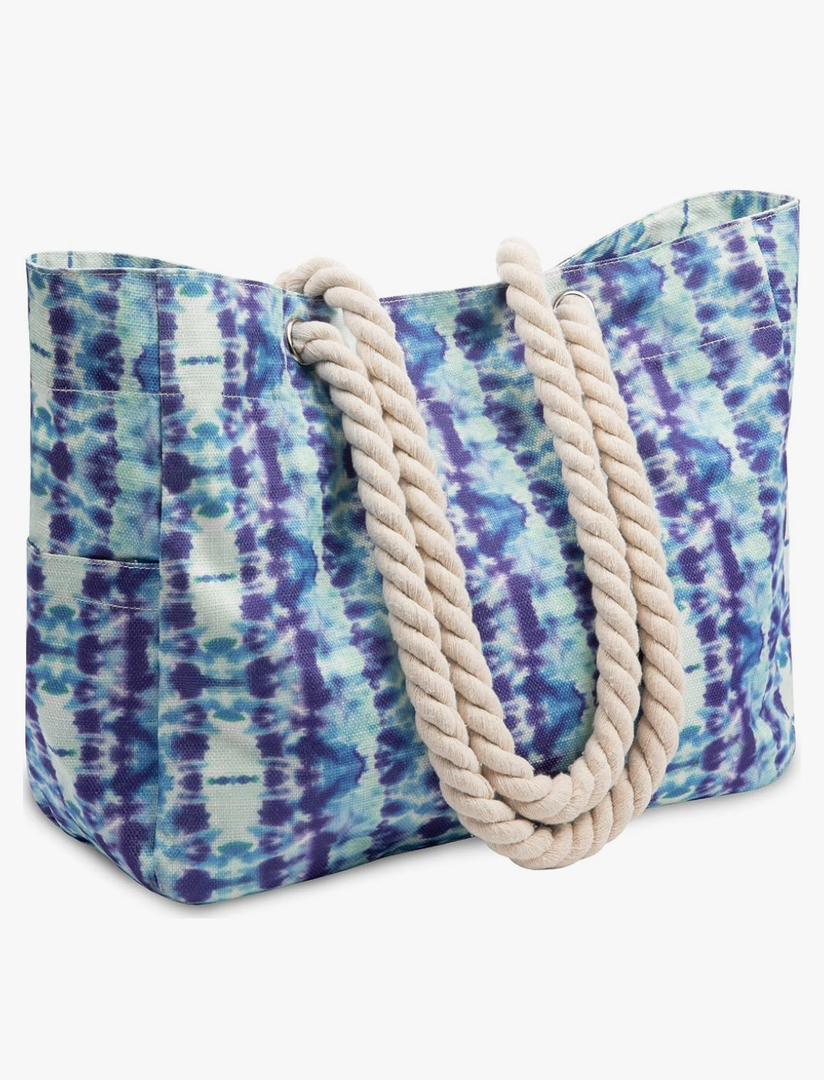 Beach Bag - Large Tote Bags for Women - Beach Bags Waterproof Sandproof - Pool Bag