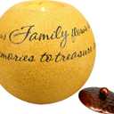 Pavilion Gift Company 5676 Comfort Candles 5Inch Round Candle Holder, Family