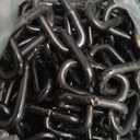 QTLCOHD 30 ft. Black Chain - 1/8 Inches Heavy Duty Decorative Black Chain for Hanging Plants, Helloween Metal Chains Link for Outdoor Fence Porch Swing