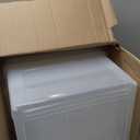 IRIS USA File Box, Plastic File Organizer with Lids for Letter/Legal File, Portable Document Box For Moving, Storage Bin with Durable and Secure Lid, Stackable Nestable BPA-Free, Clear 35 Qt. 4 Pack