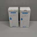 2 Pack Automatic Foaming Soap Dispenser Touchless, USB Rechargeable Smart Hand Soap Dispenser, 6-Level Adjustable, 12.8oz/380mL Wall Mount for Bathroom Kitchen Dish Soap-White