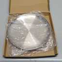 neotidy Stainless Steel Kids Plates (2 Packs), 9 Inches 8/18 Food Grade Metal Plate for Kids Toddlers & Babies, Unbreakable Silver Steel Plates for Camping, Dinner Outdoor Use Dishwasher Safe