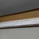 LazBlinds No Drill Vinyl Mini Blinds, 33" W x 64" H, White | S-Shaped Slats Create a Tighter Seal, Ideal for Bedrooms, Kitchens & Bathrooms
